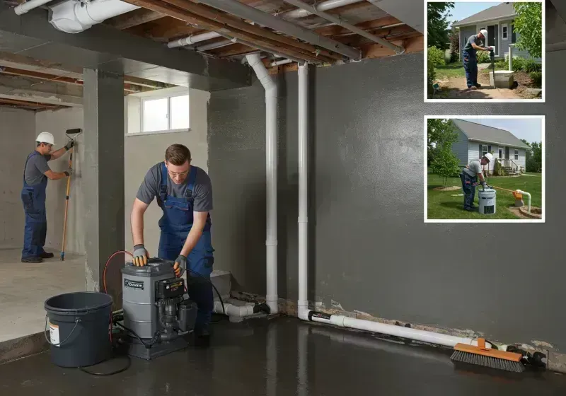 Basement Waterproofing and Flood Prevention process in Saint Johns, MO